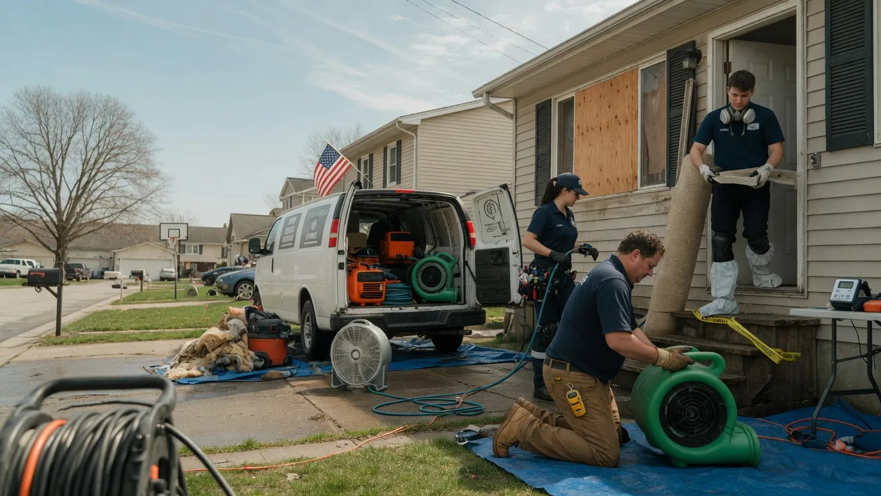 Water Damage Restoration in Rosalia, KS near me